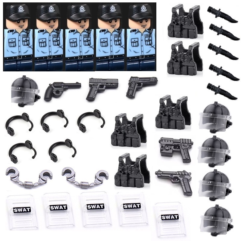 Kids Toys Hong Kong - Figurki Akcji Policji PTU z Hong