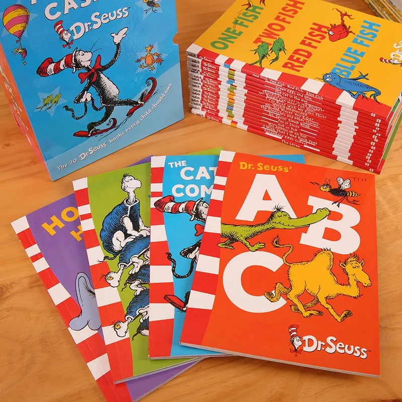 Kids Toys Now - 20 książek Klasyczna walizka doktora Seussa