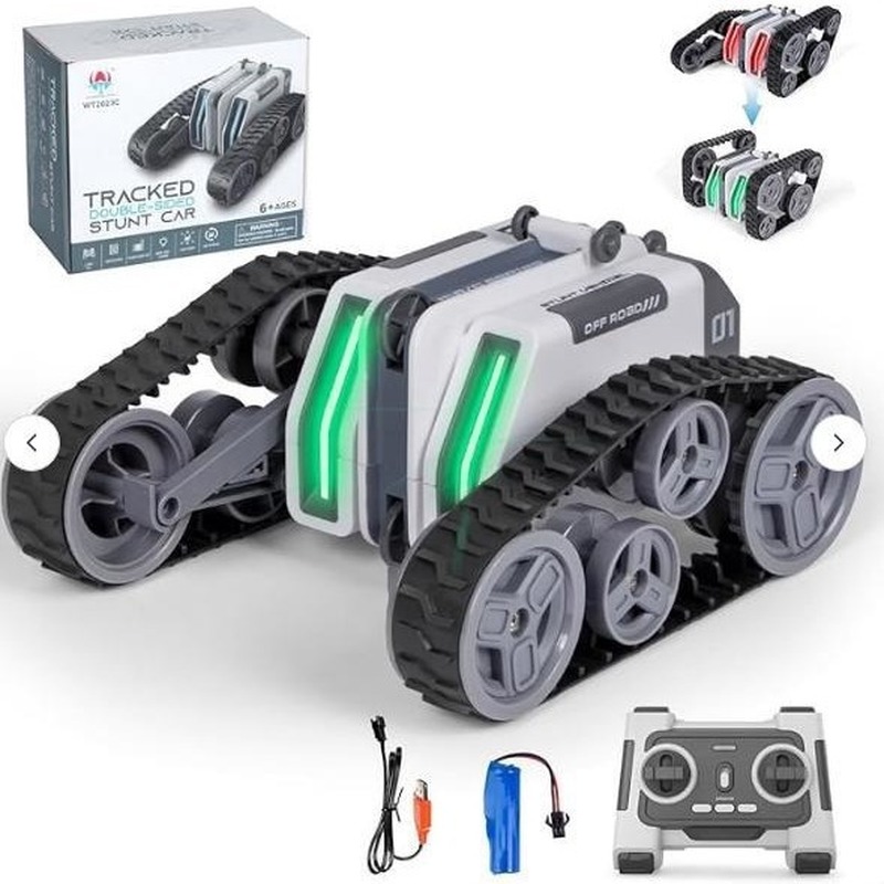 Kids Toys Under $10 - Wt2023c Rc Samochód Akrobatyczny na Gąsienicach