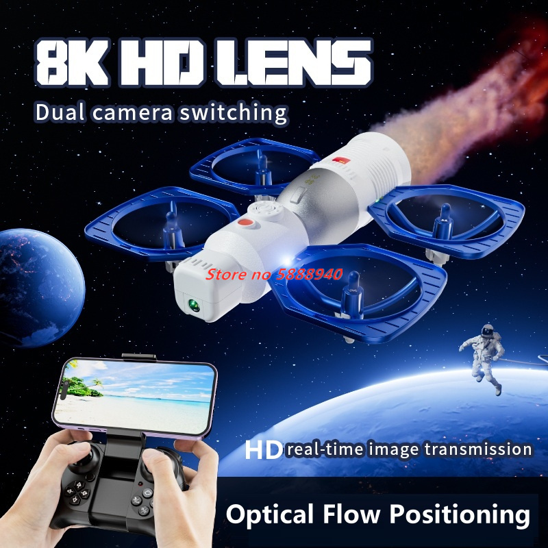 Kids Toys Under $10 - Kamera WIFI FPV HD 8K, Satelitarny