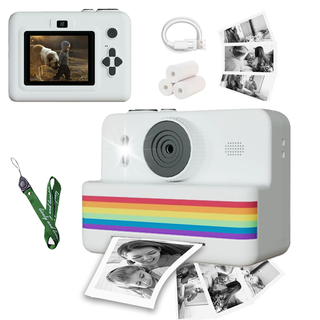 Kids Toys Youtube - Cyfrowy aparat fotograficzny dla dzieci Mini