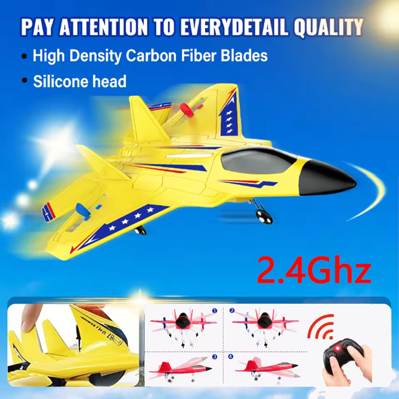 Kids Toys Under $10 - Samolot RC KF803 2.4G z oświetleniem
