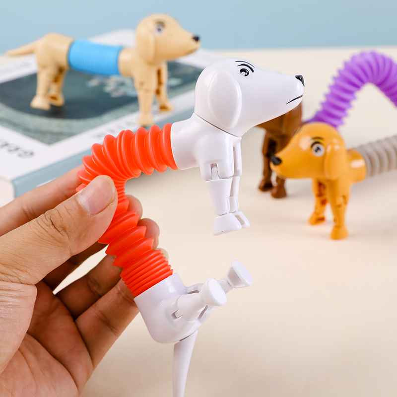 Kids Toys Youtube - Nowość Spring Dog Pop Tubes zabawka