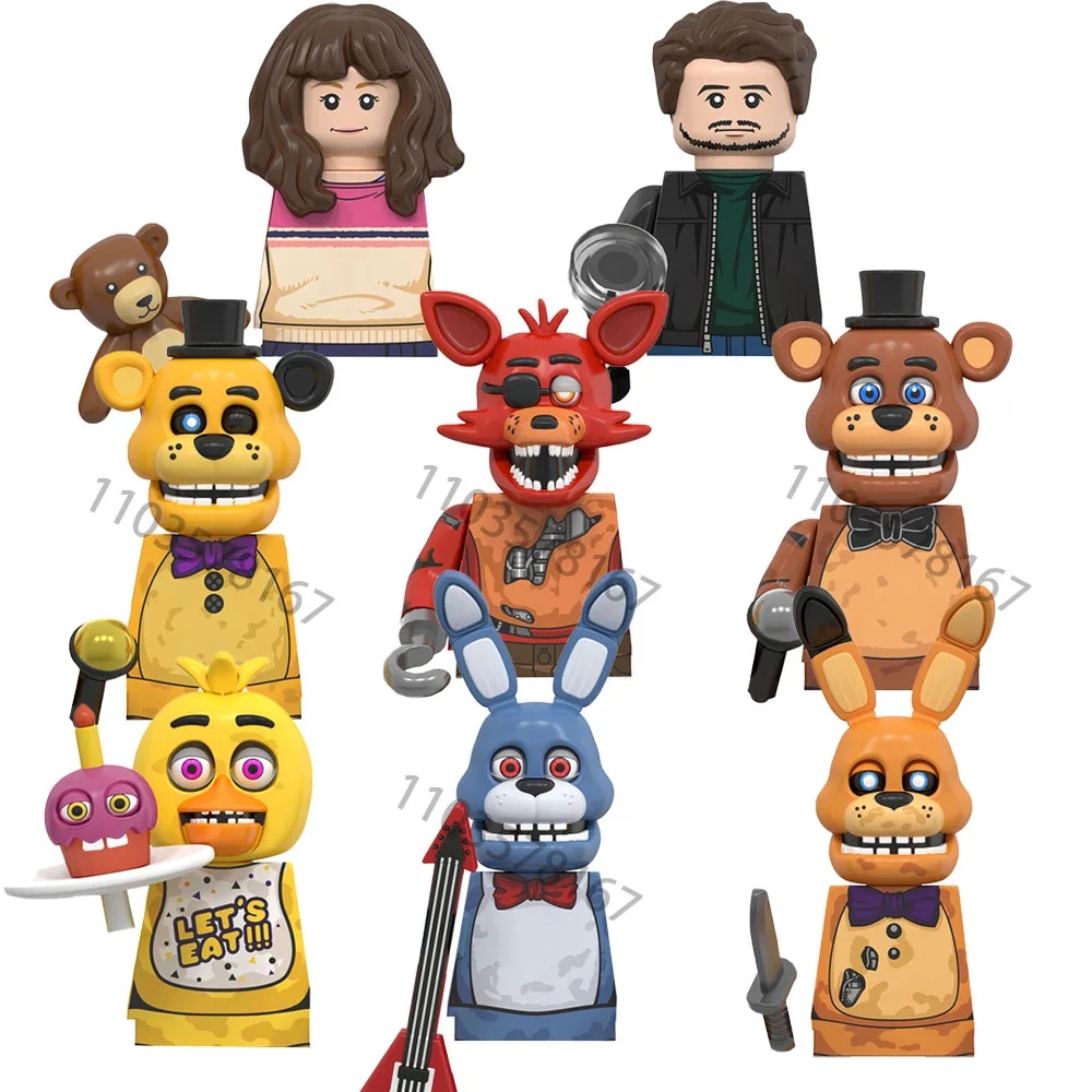 Kids Toys Lego - @WM6170 Anime Kreskówka Model Klocki Straszny
