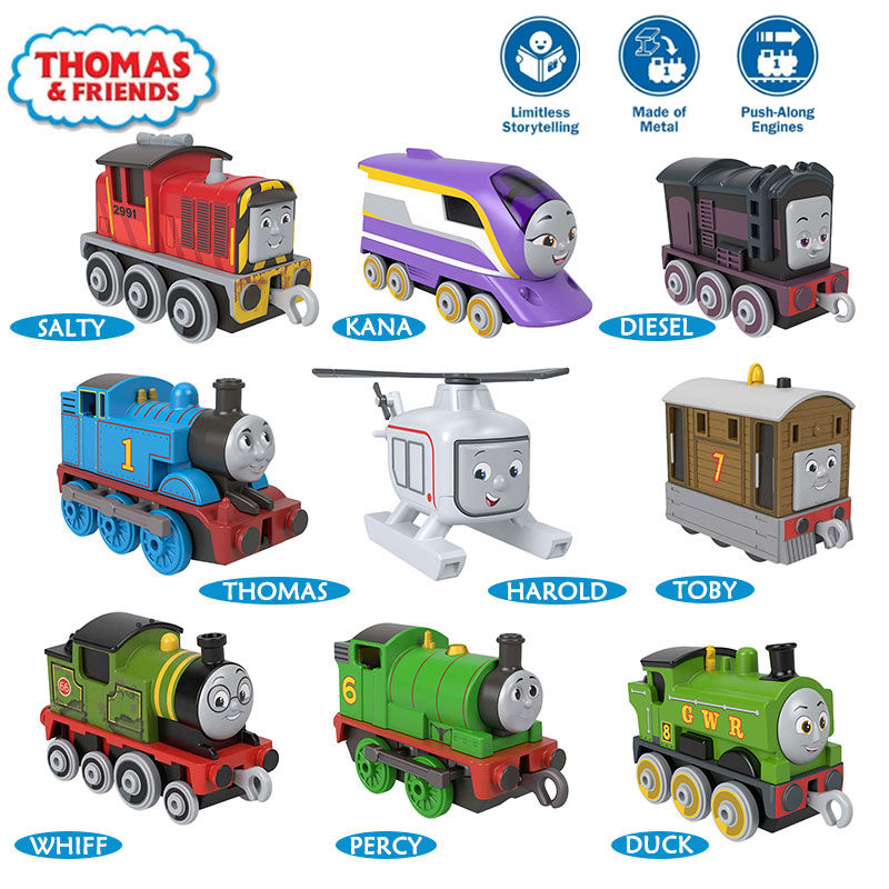 Kids Toys Play Thomas And Friends - Thomas i Przyjaciele Pociąg z Odlewu