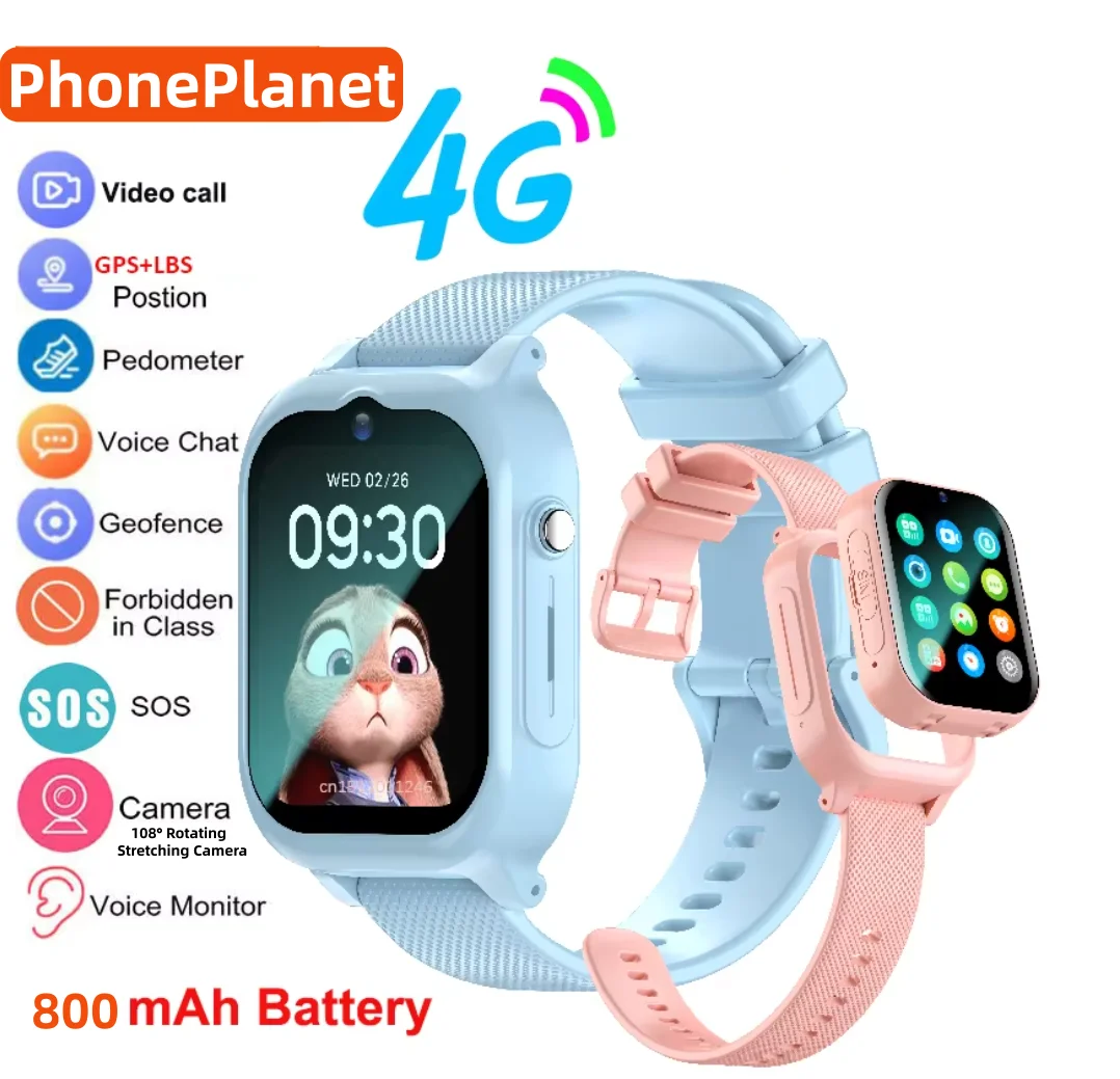 Kids Toys Youtube - Inteligentny zegarek dla dzieci 4G z