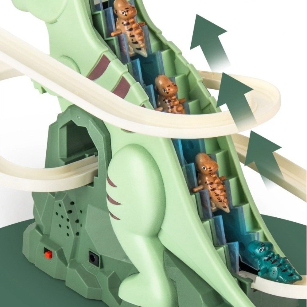 Kids Toys Electric - Elektryczna tor wyścigowa dla dinozaurów z