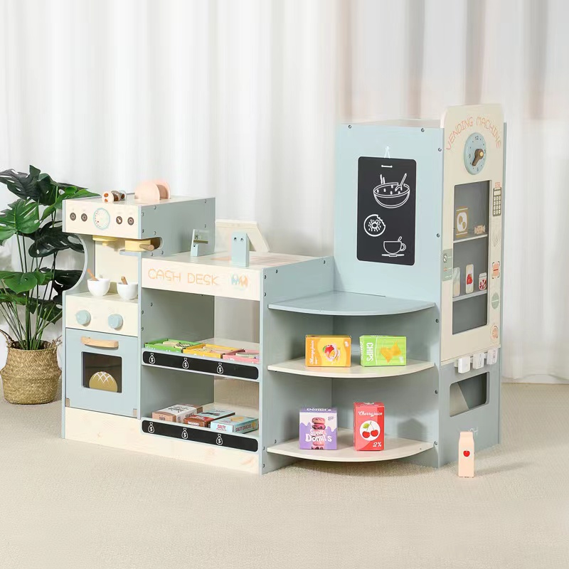 Drewniany zestaw do zabawy w s – Kids Toys Store recenzja i cena