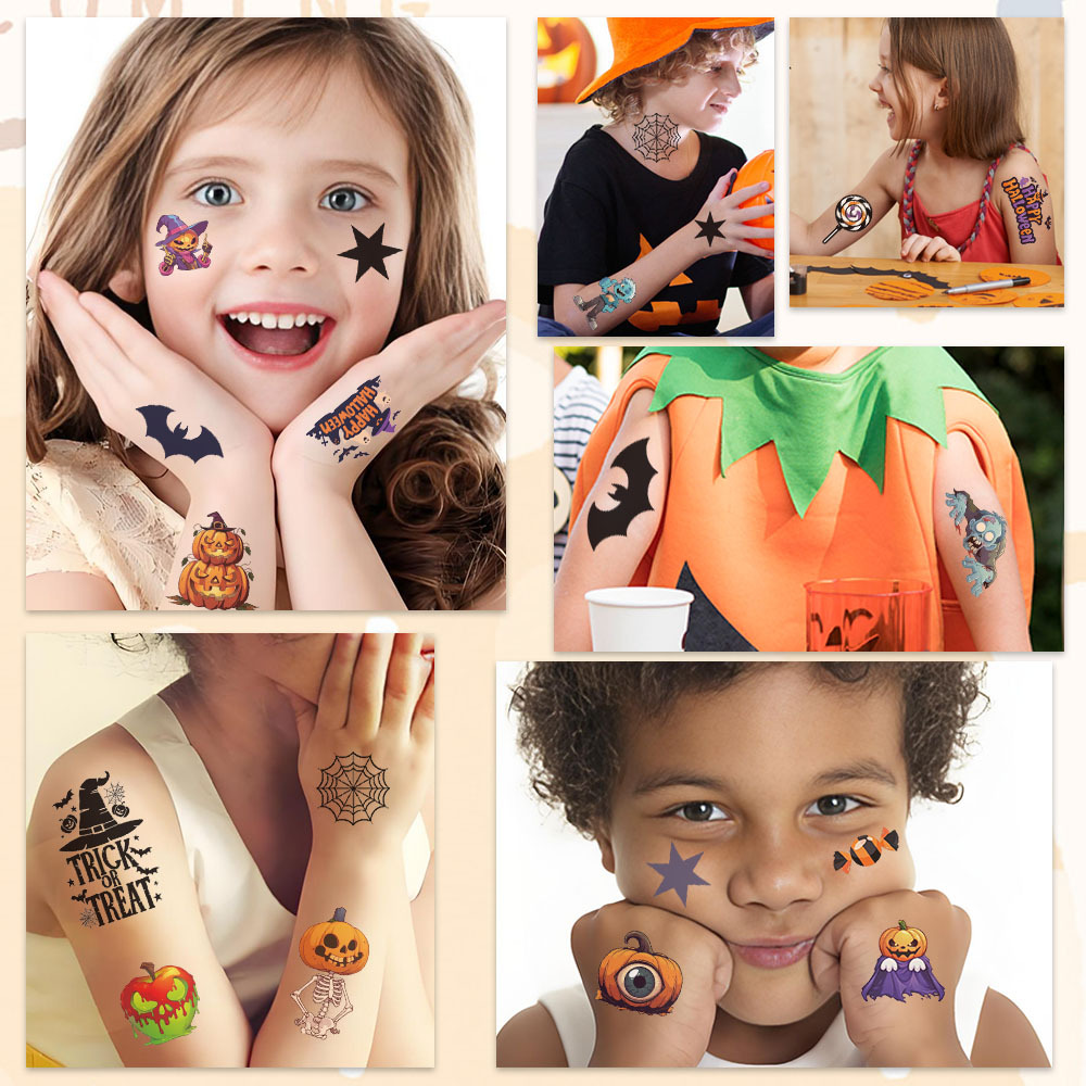 Tatuaże tymczasowe na Hallowee – Kids Toys Under $10 recenzja i cena