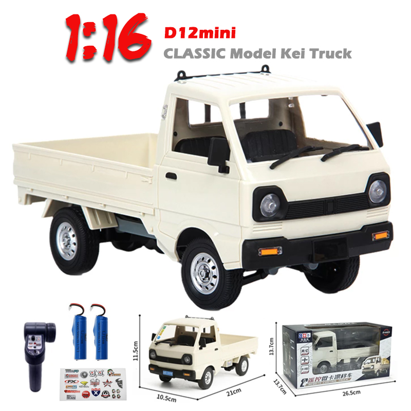 WPL D12 Mini 1:16 RC Car 2.4G  – Kid Toys And More recenzja i cena