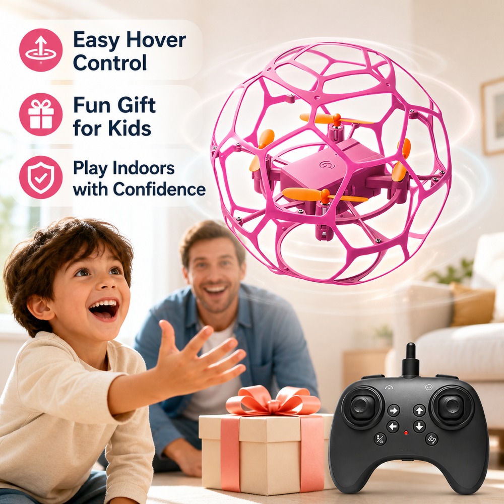 Dron RC w kształcie piłki nożn – Kids Toys Under $10 recenzja i cena