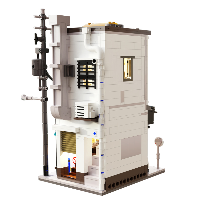 BOX Cada City LED japoński dom – Kids Toys Lego recenzja i cena