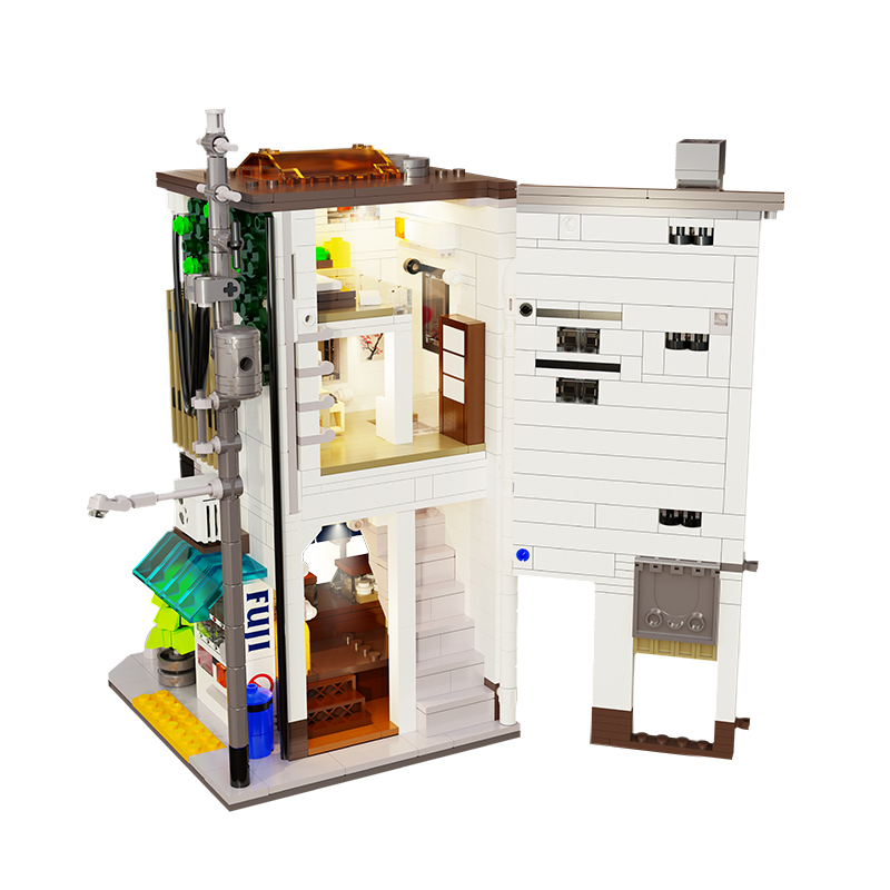 BOX Cada City LED japoński dom – Kids Toys Lego recenzja i cena