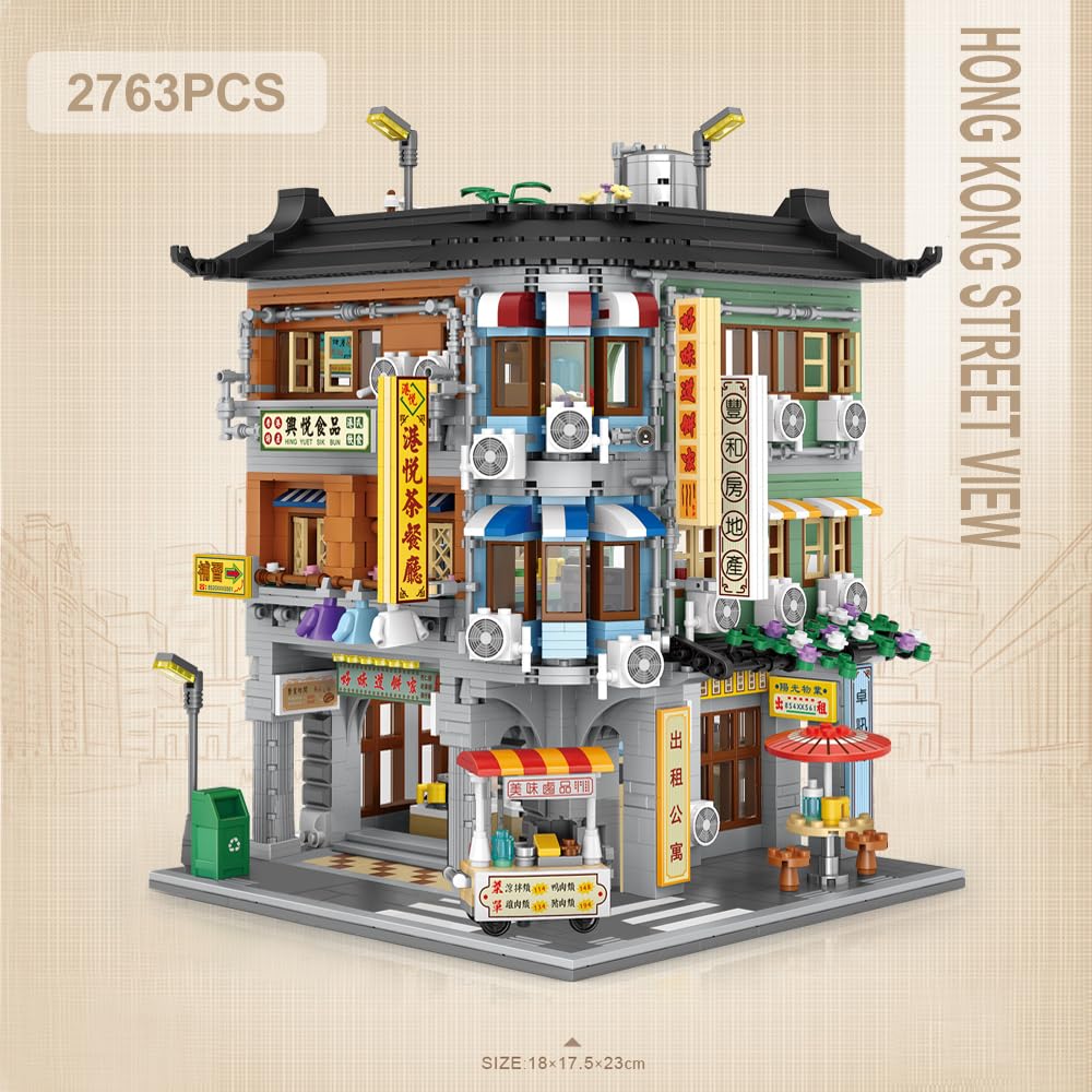 2763 sztuk komercyjny budynek  – Kids Toys Hong Kong recenzja i cena