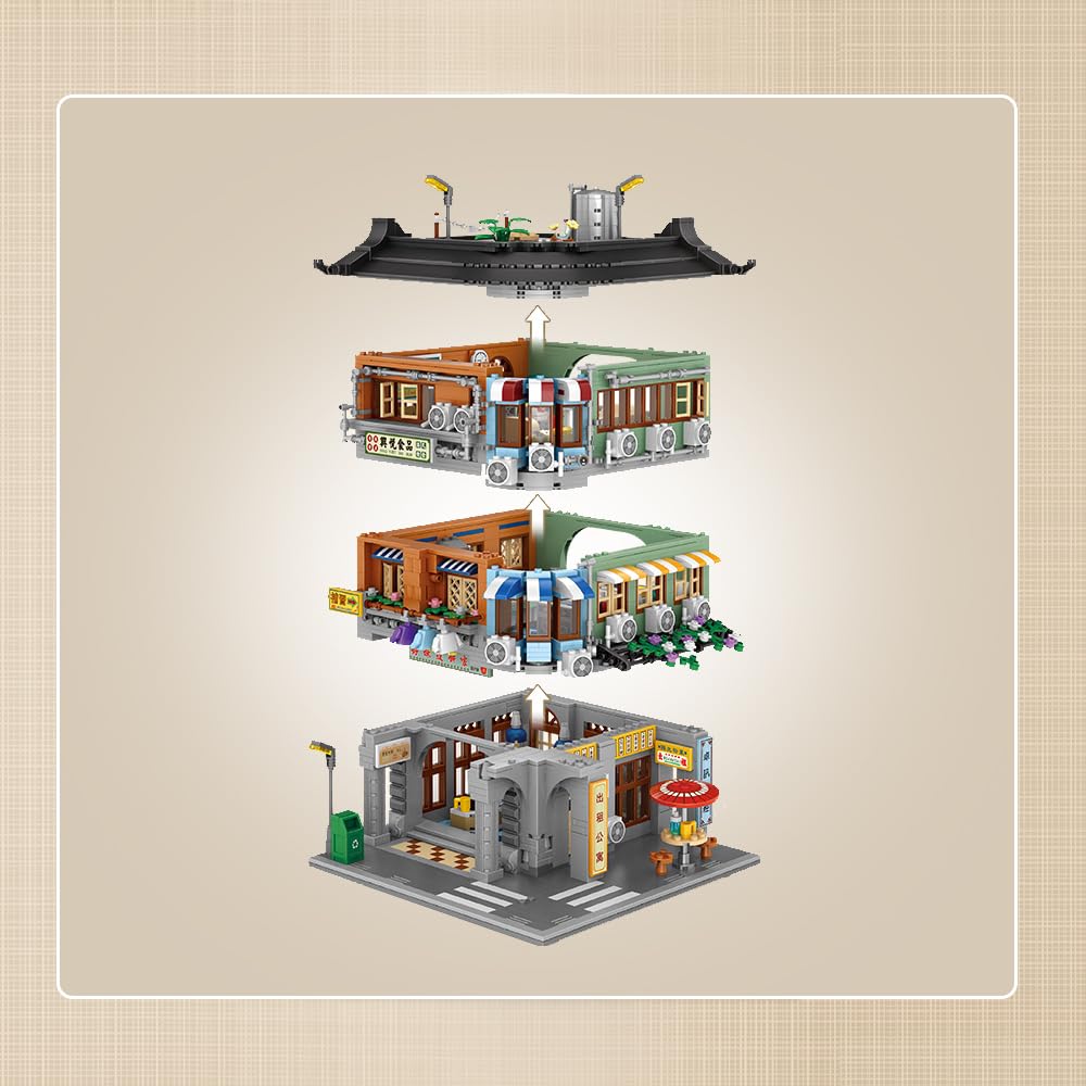 2763 sztuk komercyjny budynek  – Kids Toys Hong Kong recenzja i cena