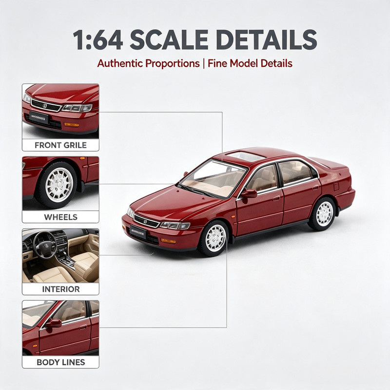 Xcartoys 1/64 Honda Accord Gen – Kids Toys Boys recenzja i cena