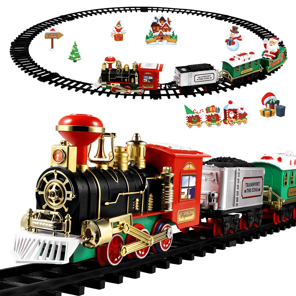 Świąteczny zestaw pociągów Świ – Kids Toys Electric recenzja i cena