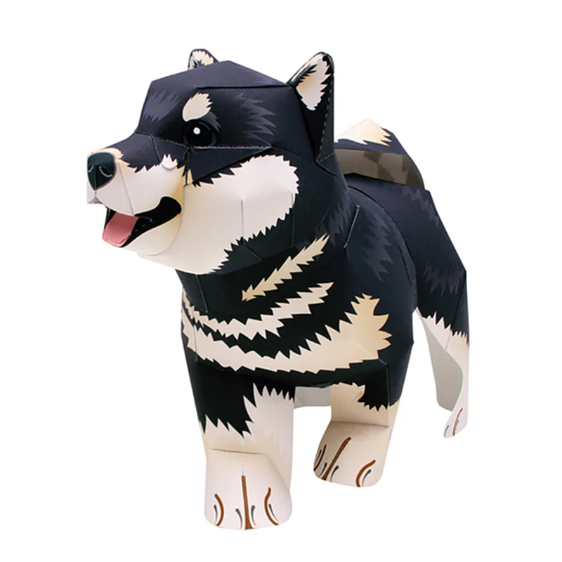 Czarny pies Shiba Inu Ręcznie  – Kids Toys Dog recenzja i cena