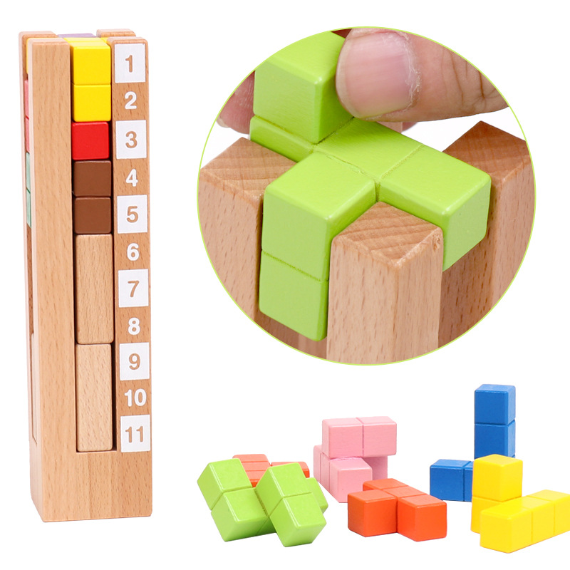 Tower Block drewniane bloczki  – Kids Toys Now recenzja i cena