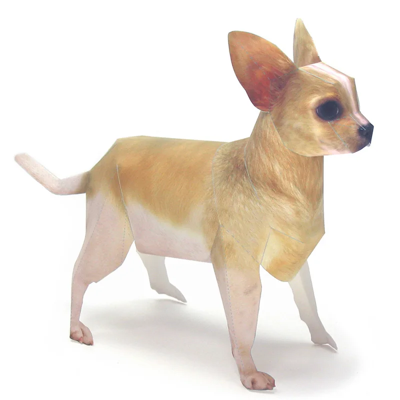 Chihuahua Dog Origami Art Pet  – Kids Toys Dog recenzja i cena