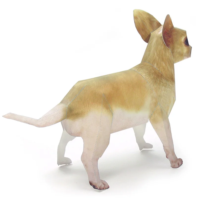 Chihuahua Dog Origami Art Pet  – Kids Toys Dog recenzja i cena