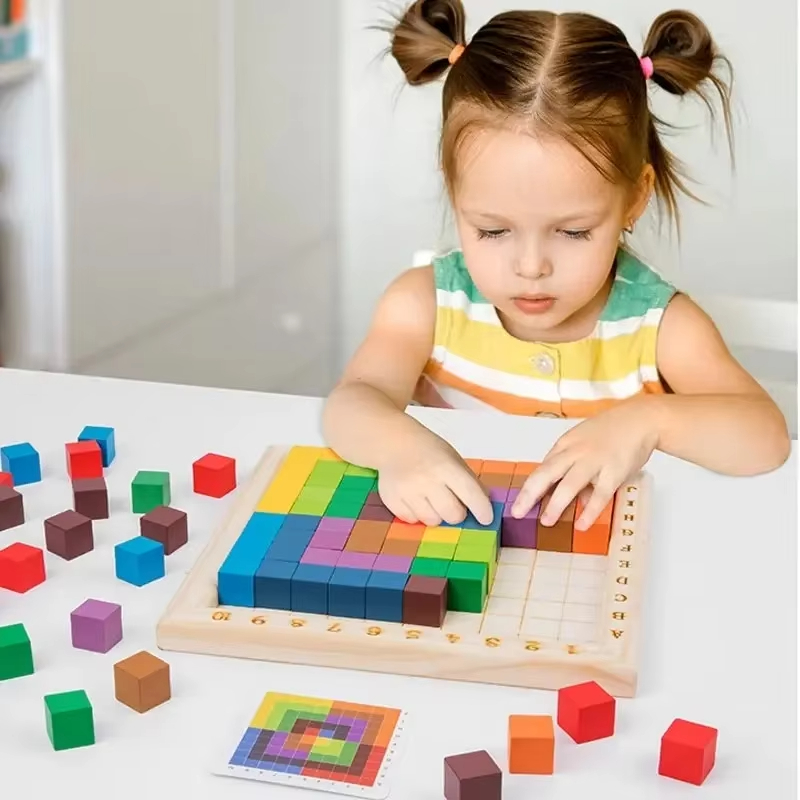 Montessori Klocki do budowania – Kids Toys Under $10 recenzja i cena